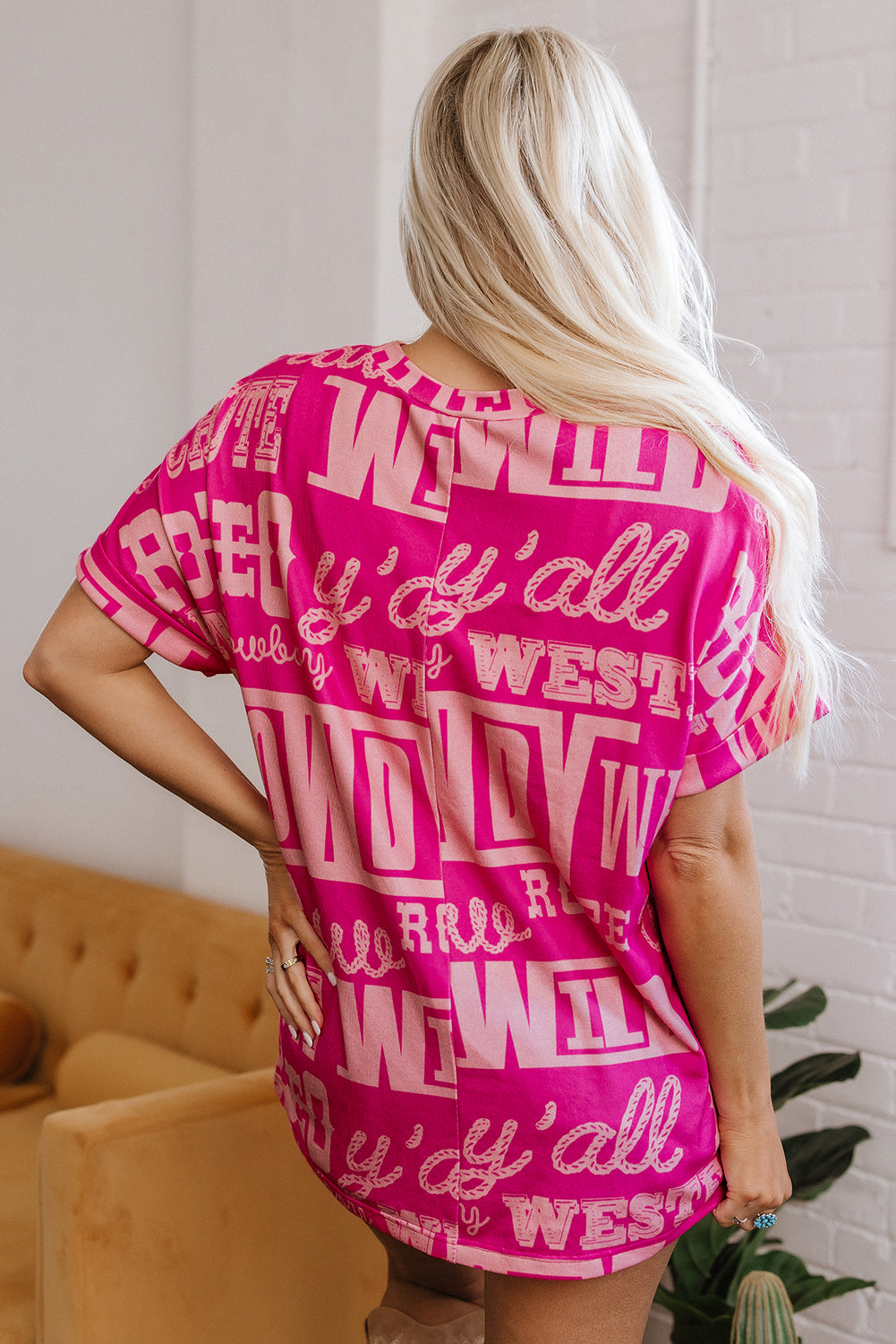 Aaliyah Howdy Cowboy Tee