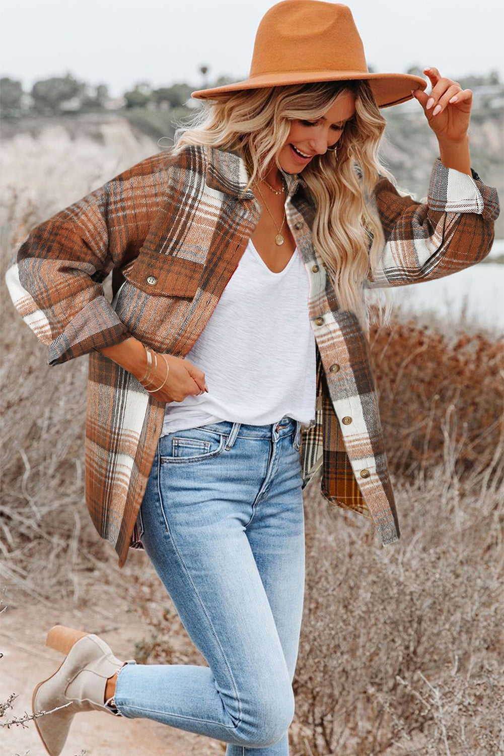 Vera Plaid Shacket