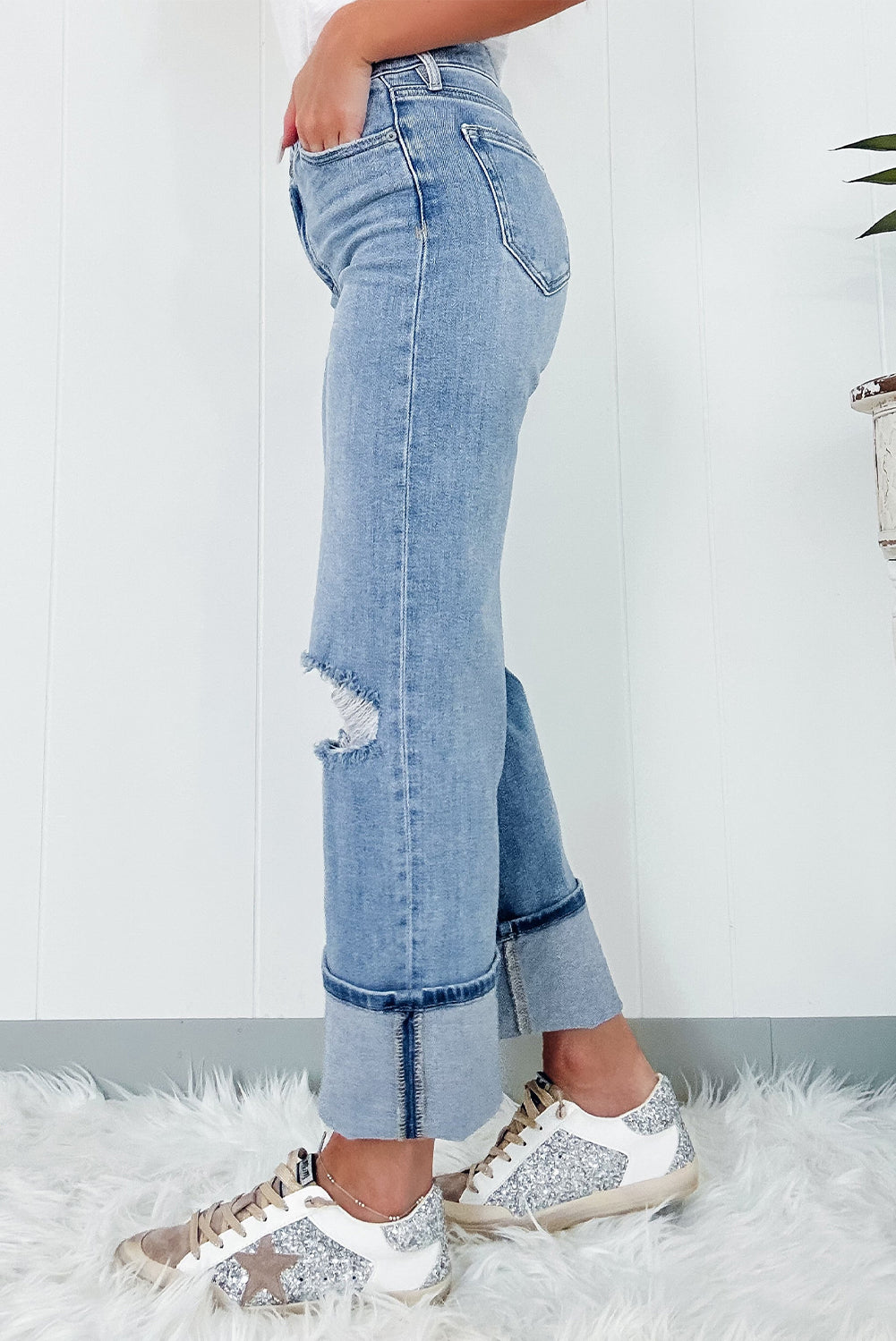Addie Fly Ripped Jeans