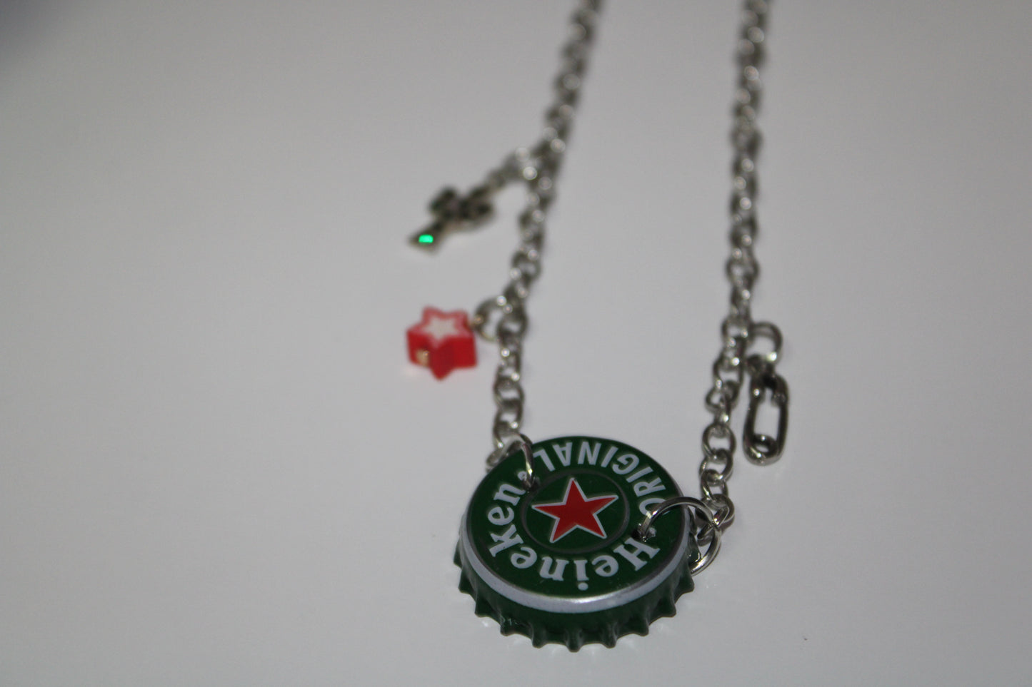 Heineken Bottle Necklace