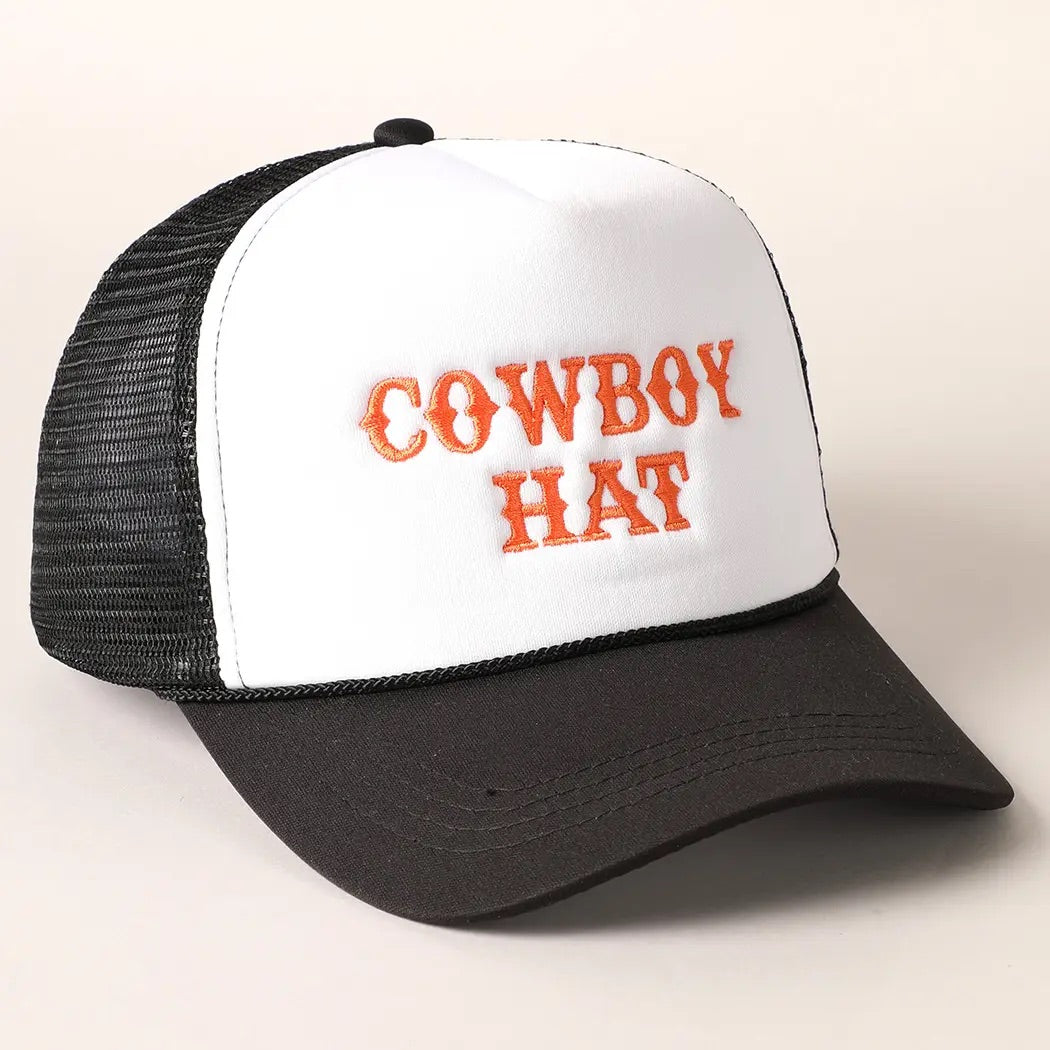 My Cowboy Trucker Hat