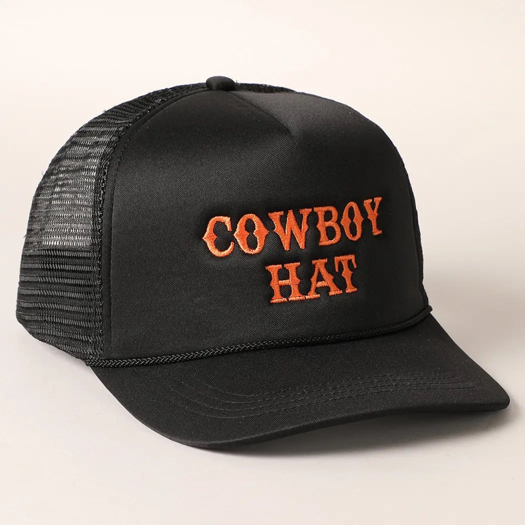 My Cowboy Trucker Hat