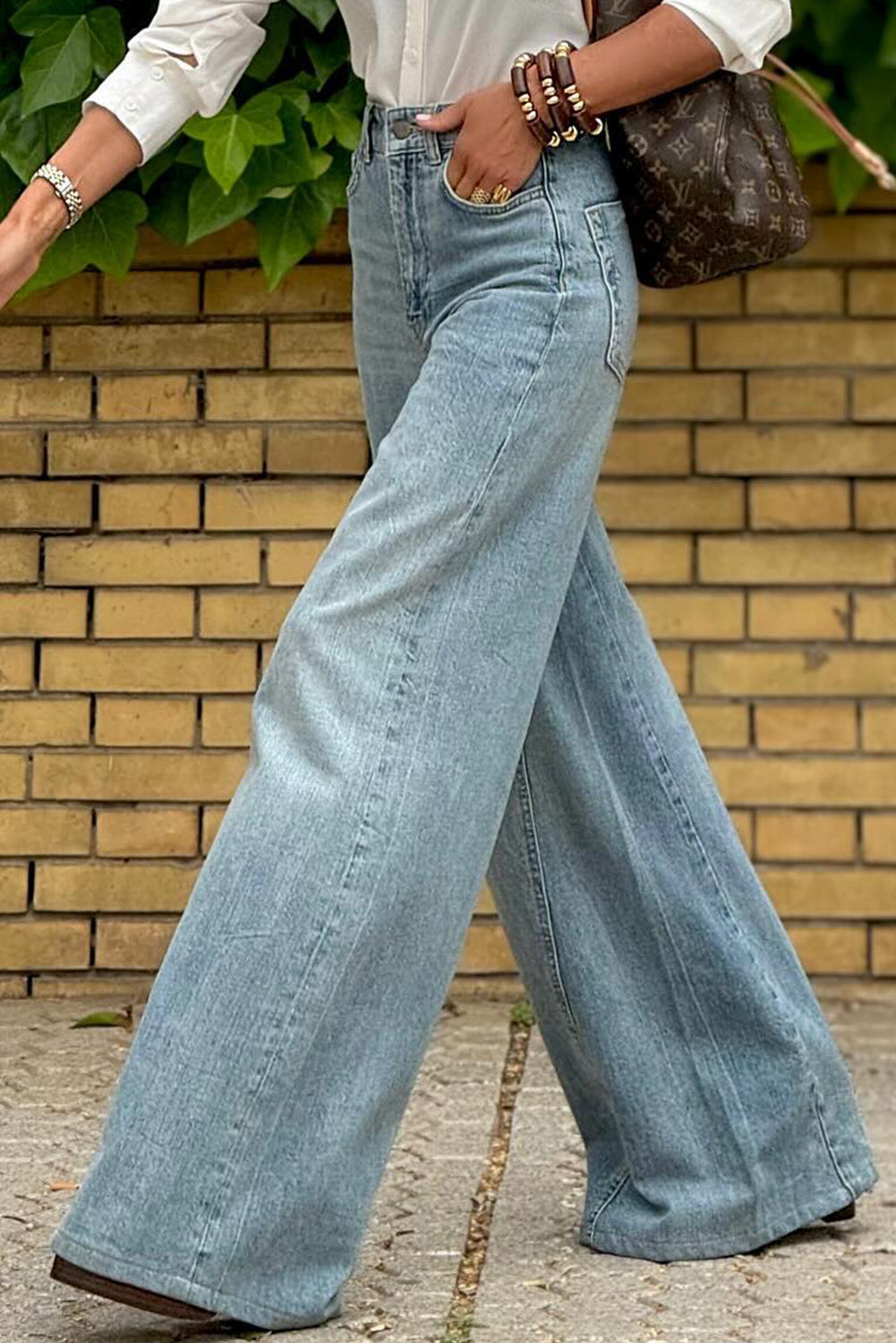 Didra Extra Wide Leg High Waist Long Jeans