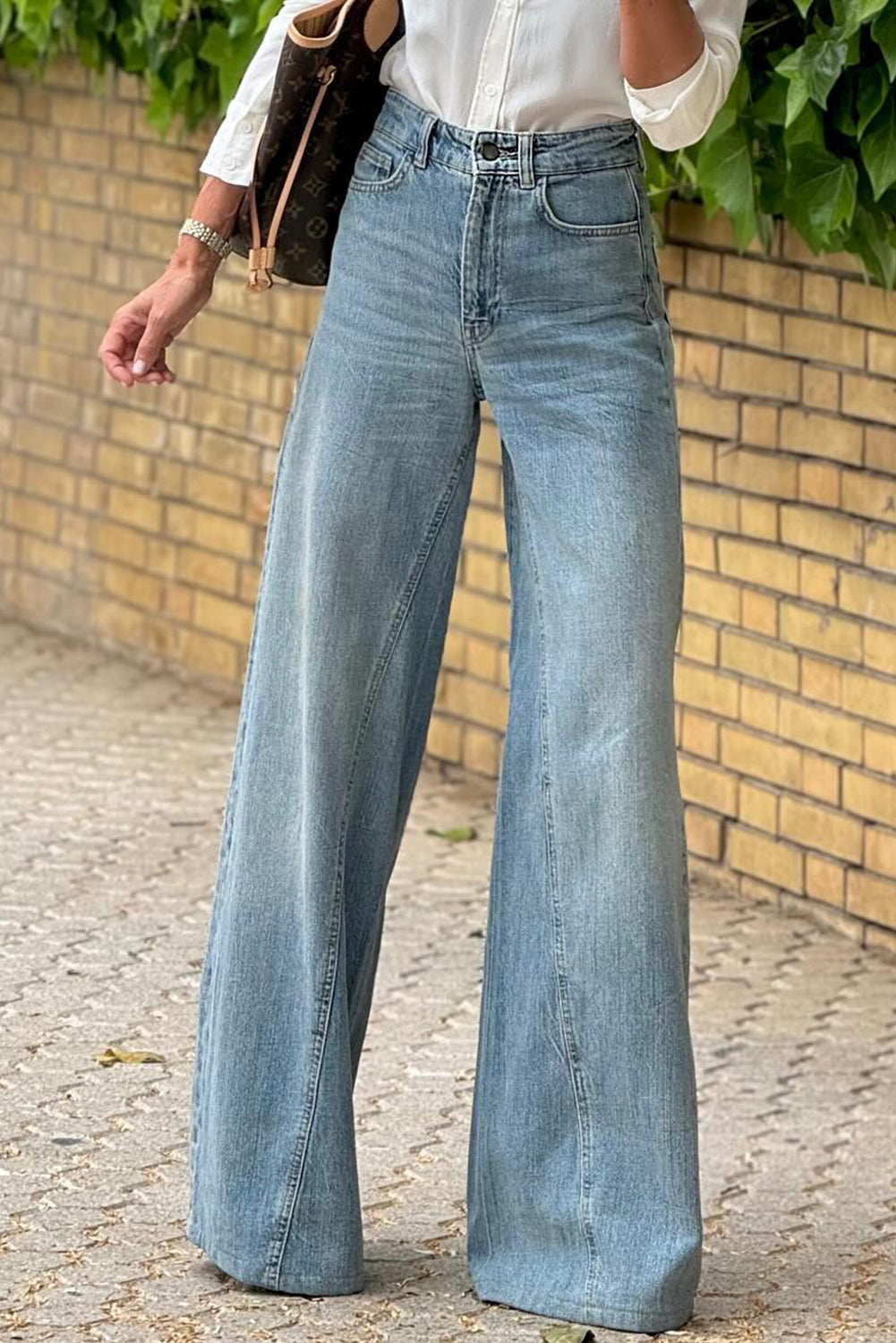 Didra Extra Wide Leg High Waist Long Jeans