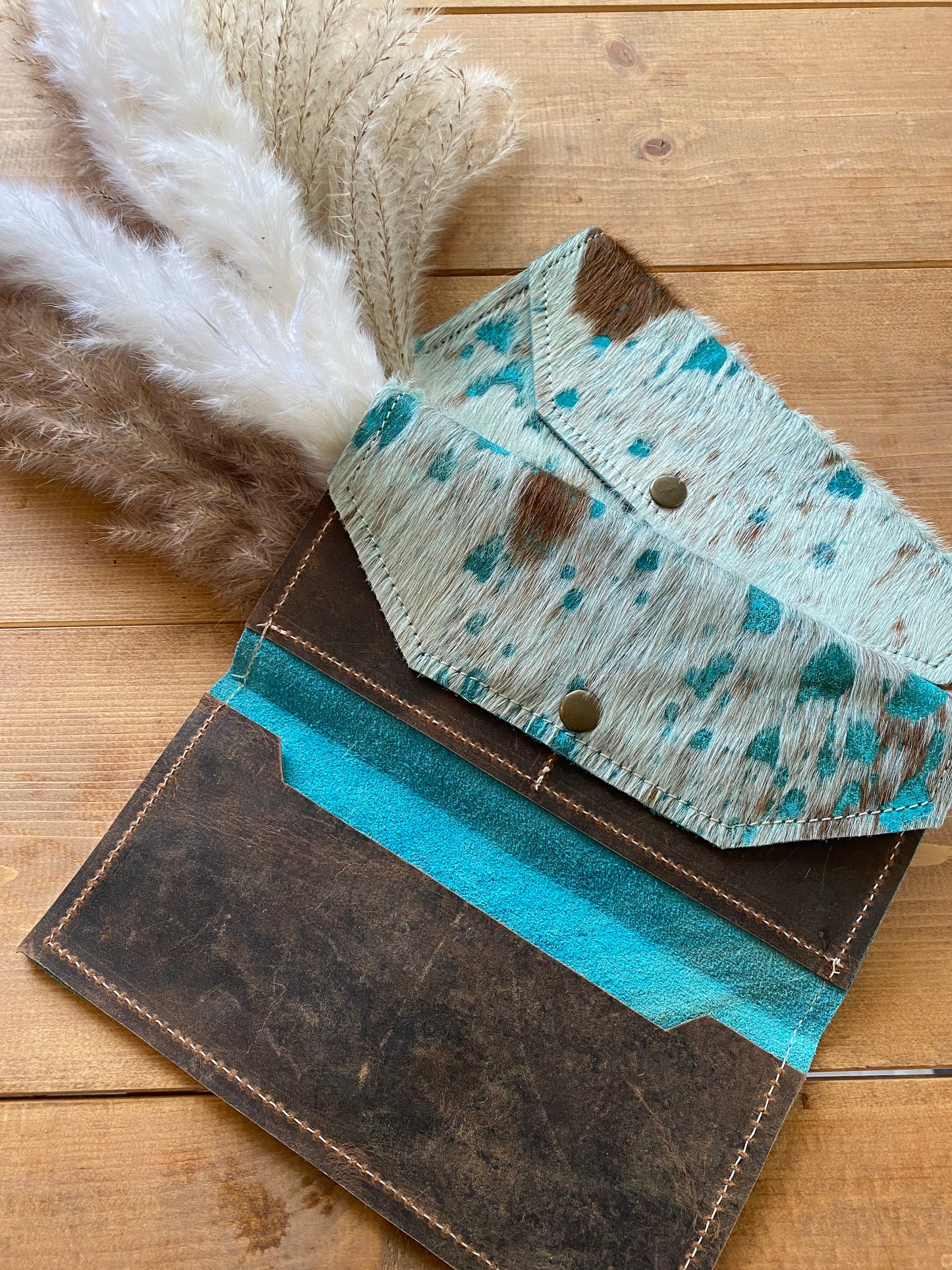 Ricki Hair On Hide Wallet