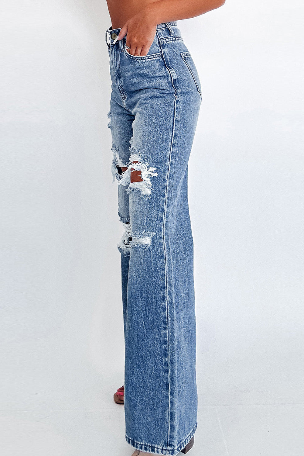 Ashleigh Wide Leg High Waist Jeans