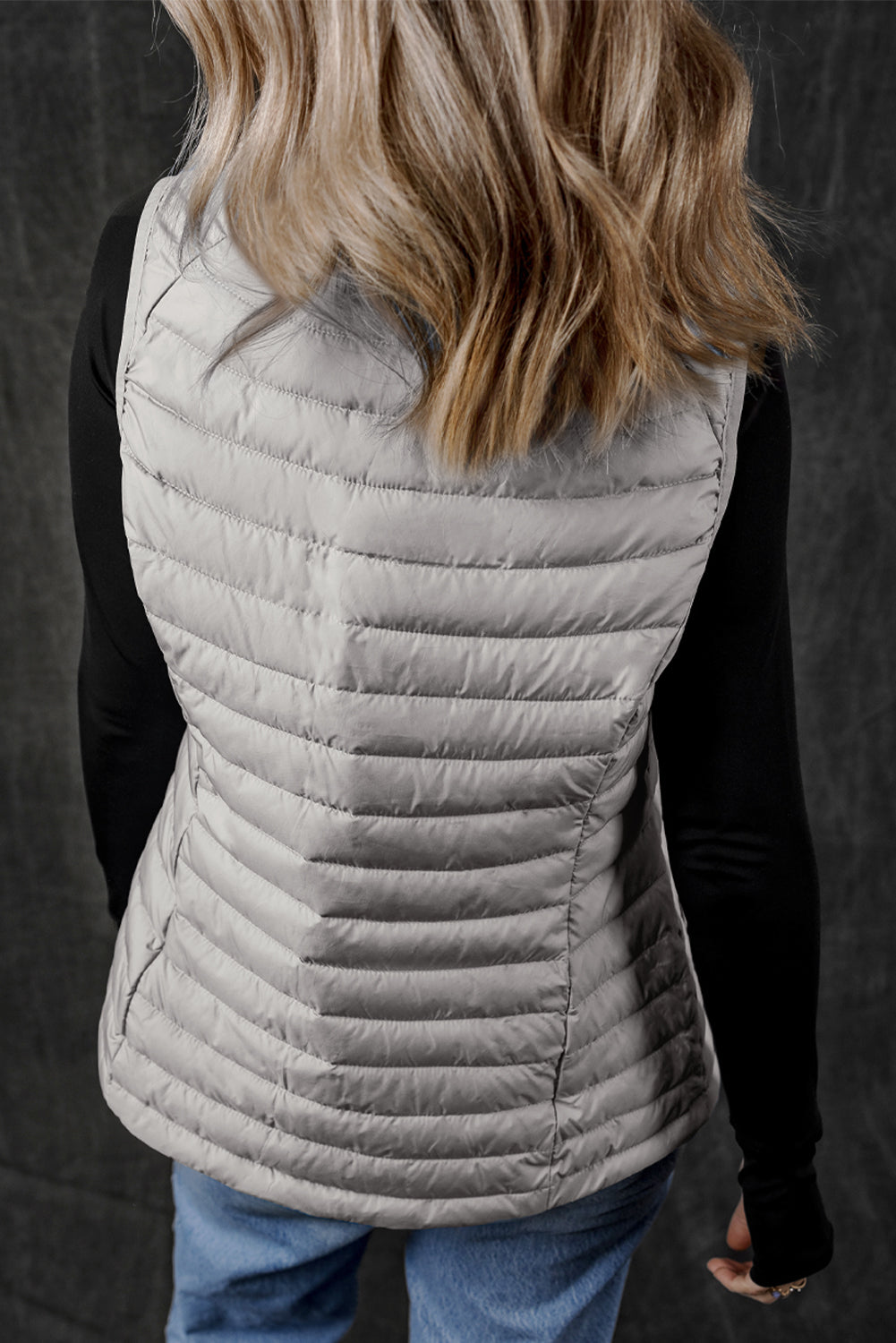 Marla Quilted Zipped Puffer Vest