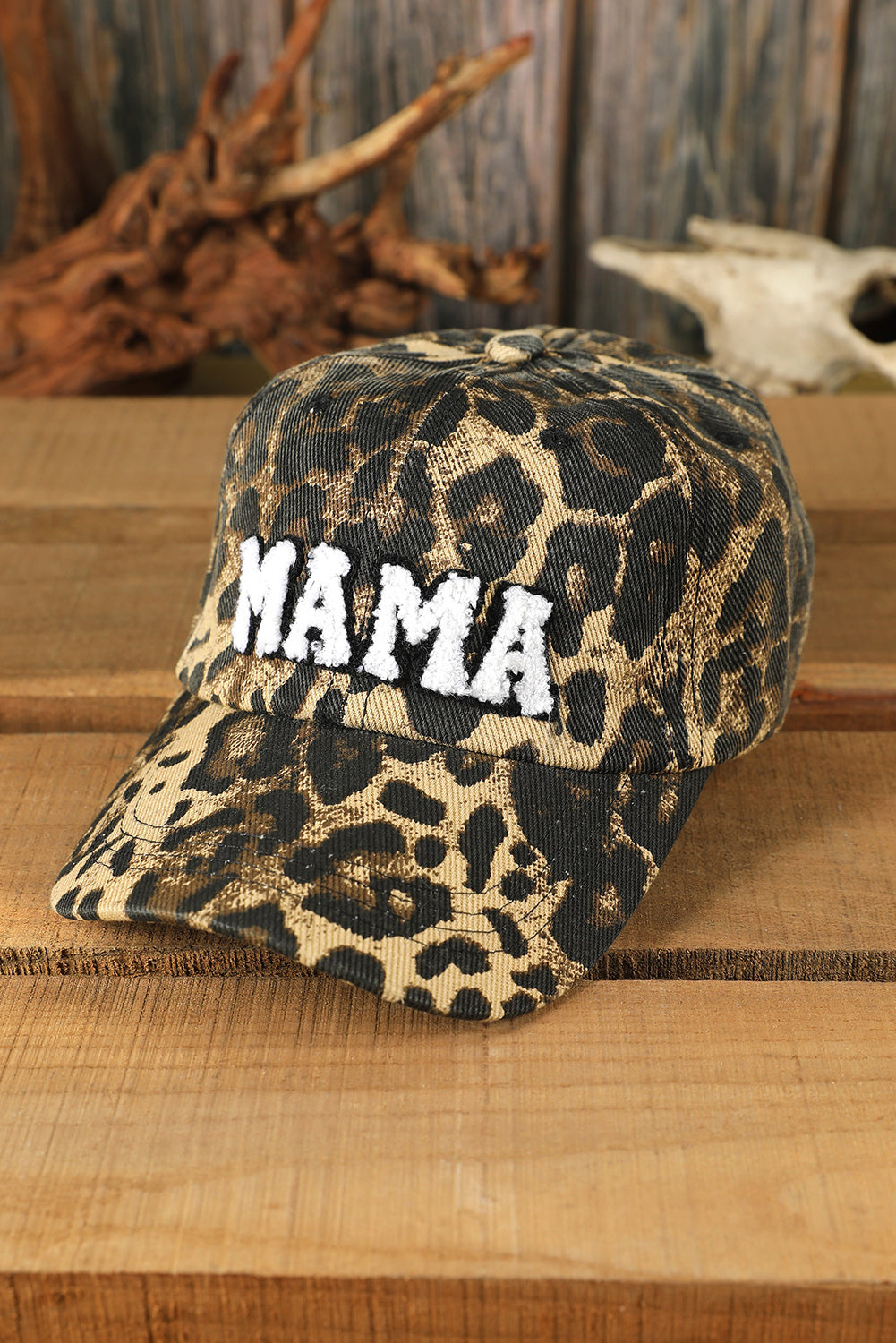 Tasha MAMA Leopard Baseball Cap