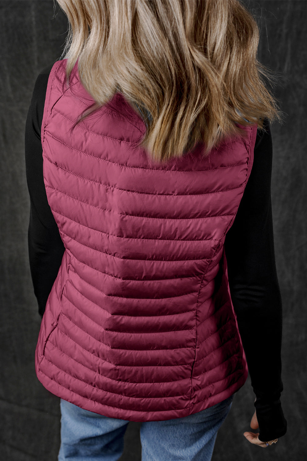 Marla Quilted Zipped Puffer Vest