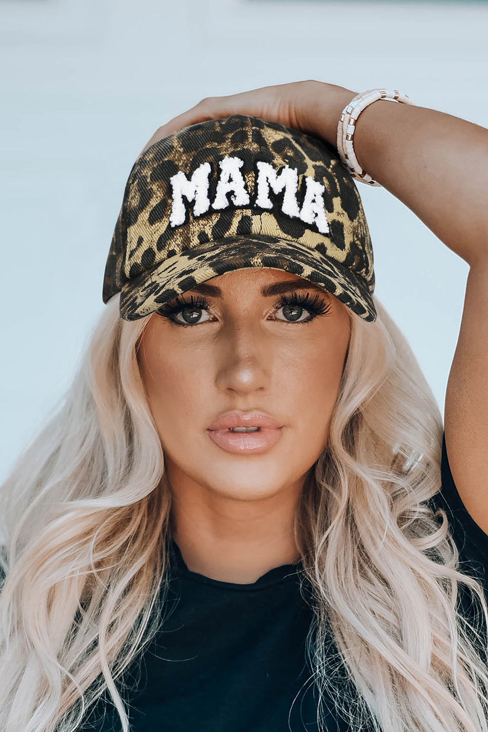 Tasha MAMA Leopard Baseball Cap