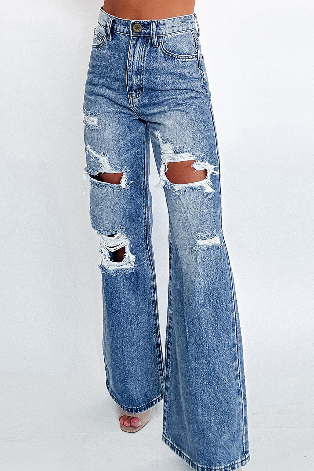 Ashleigh Wide Leg High Waist Jeans