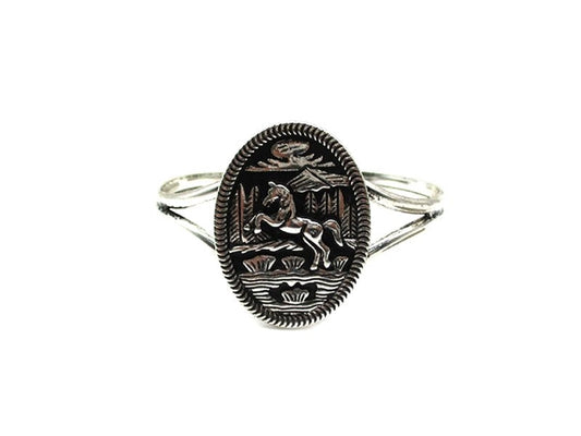 Horse Cuff Bracelet