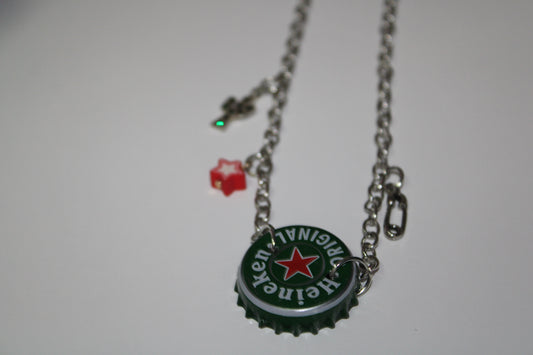 Heineken Bottle Necklace