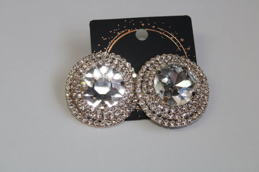 Glitterin Multi Rhinestone Studs