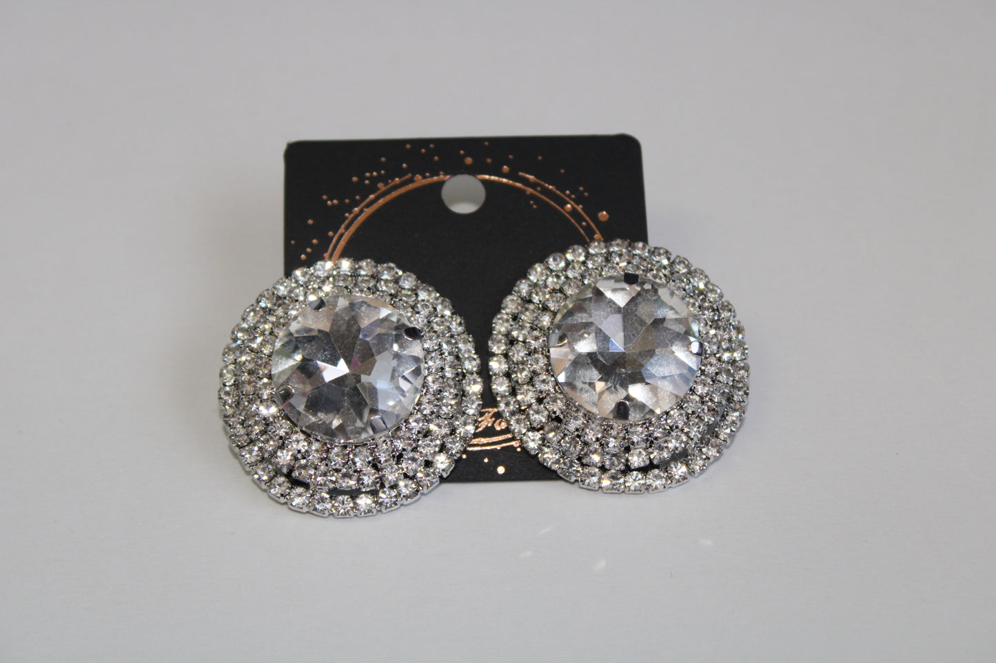 Glitterin Multi Rhinestone Studs