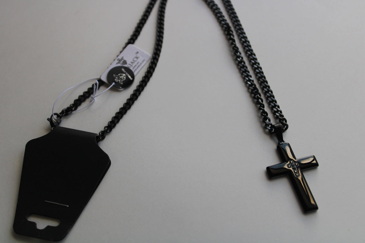 Tony Stainless Steel Cross Necklace