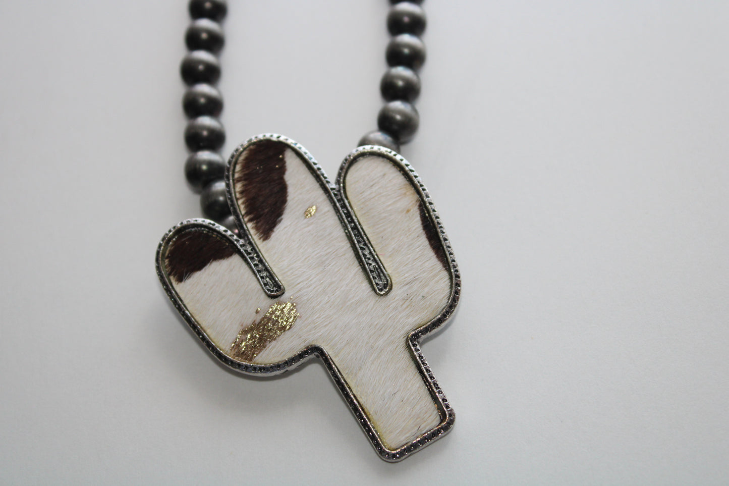 Wanted and Wild Cactus pendant