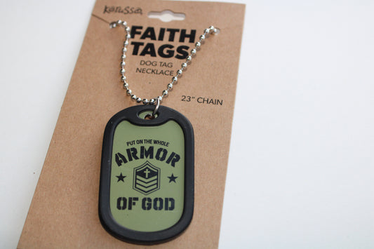 Armor Of God Dog Tag
