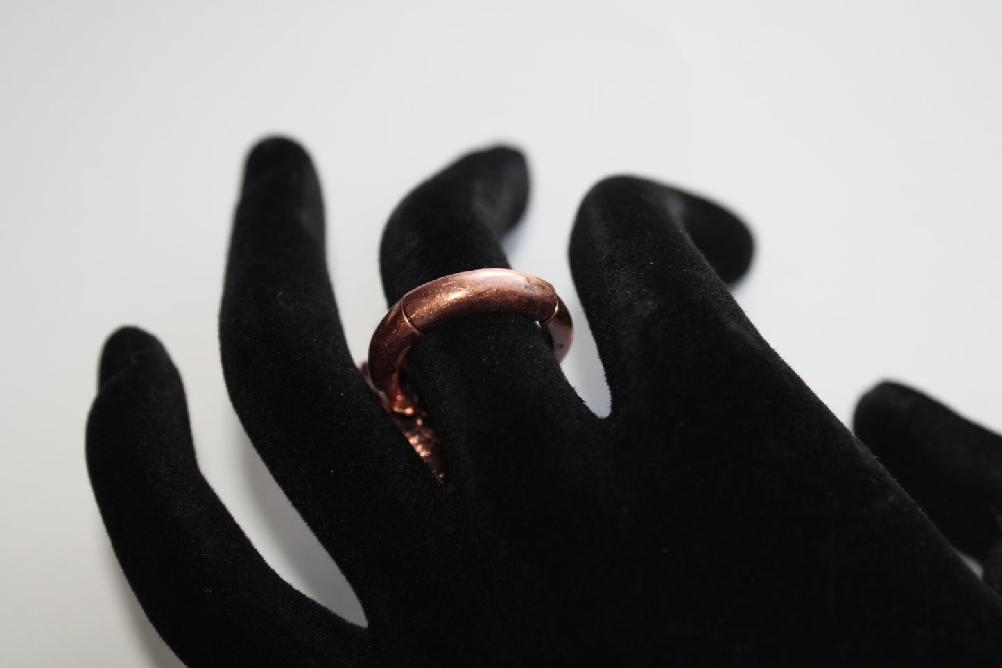 Rhinestone Teardrop Ring