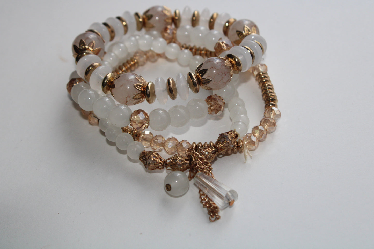 Beaded Charm Bracelet
