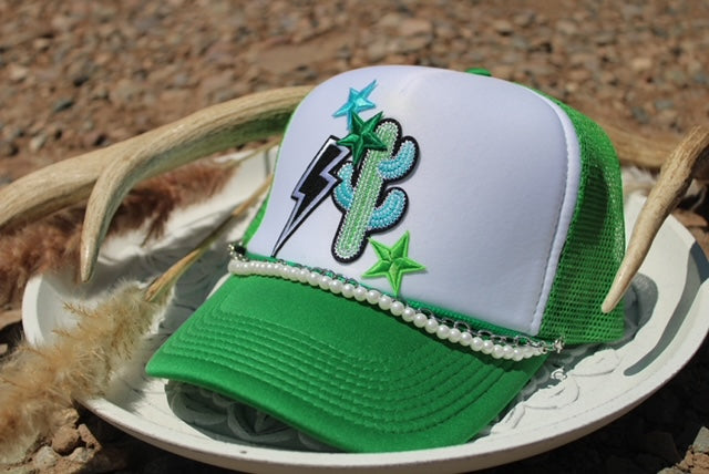 Gorilla Green Outlaw Trucker Hat