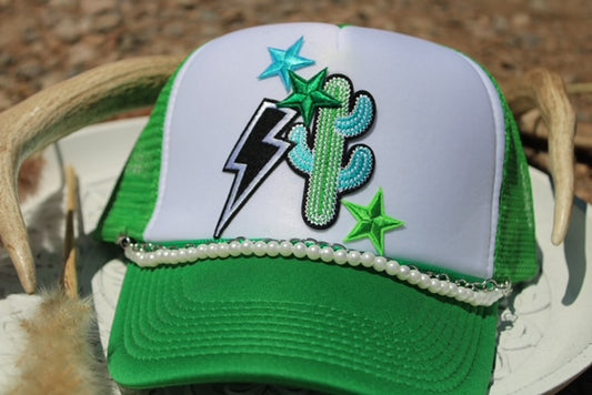 Gorilla Green Outlaw Trucker Hat