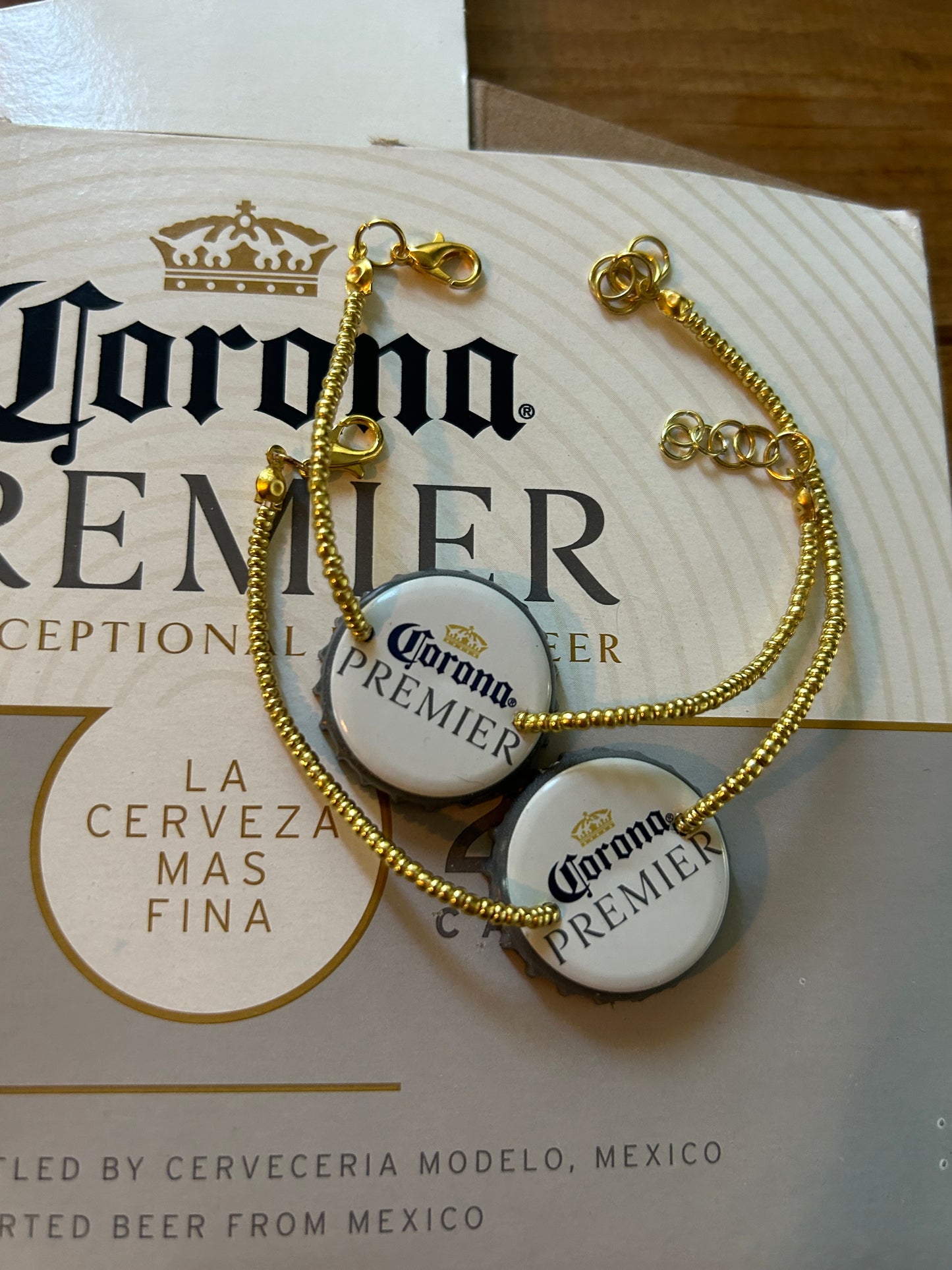 Gold N Corona Bracelet