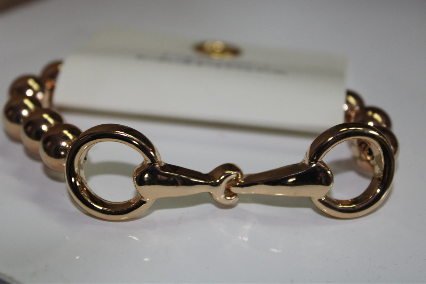 Equestrian Charm Beaded Bracelet