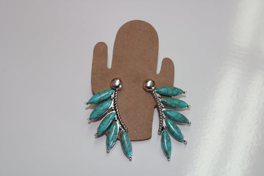 Marquise Stone Post Earring