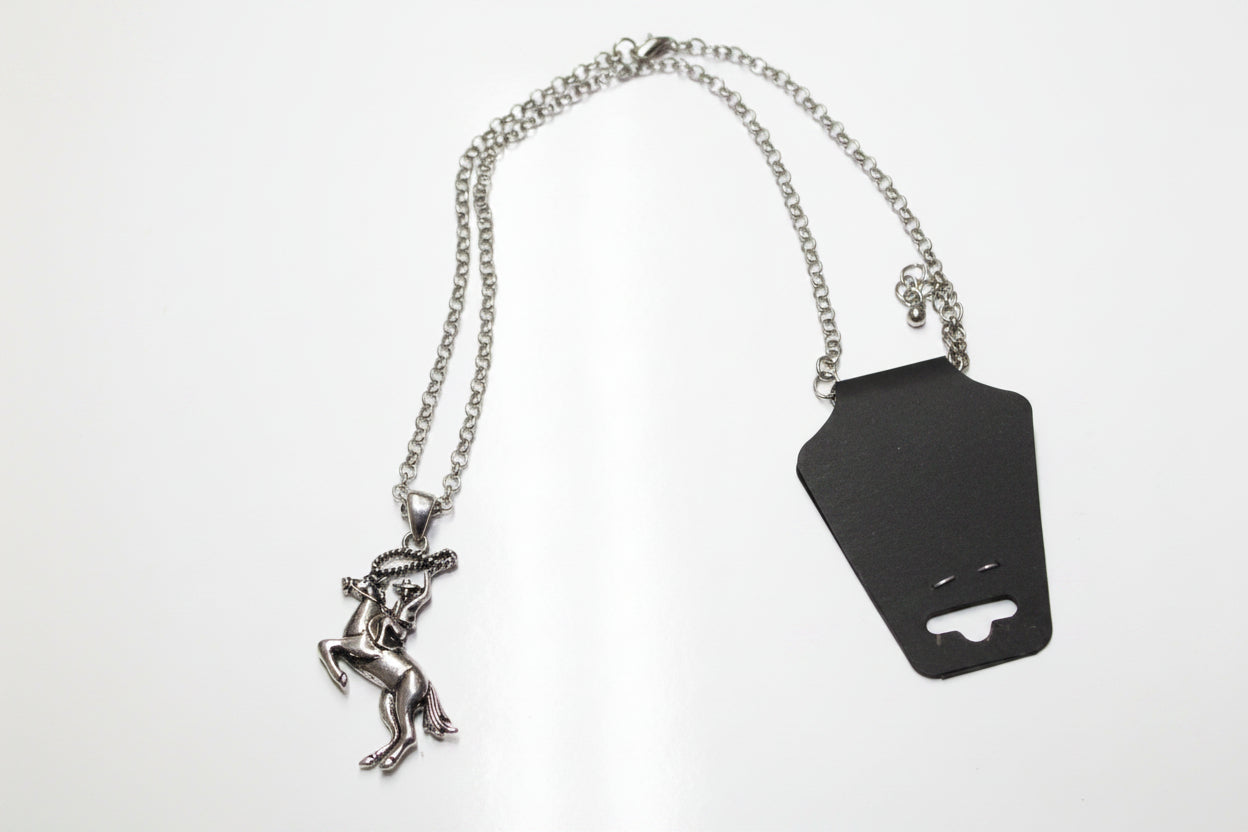 Cowboy Roping Pendant