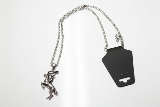 Cowboy Roping Pendant