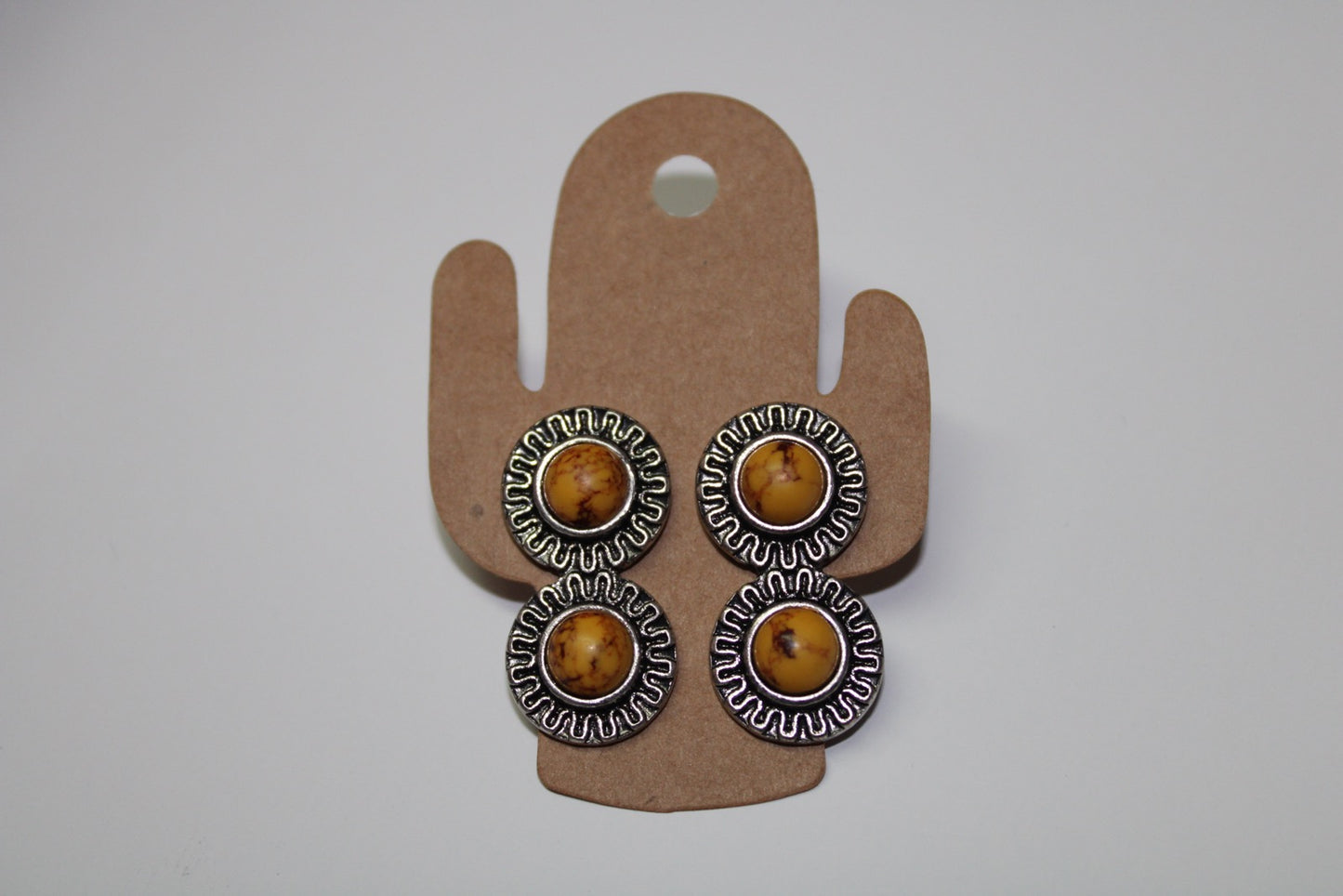Double Post Stud Earrings