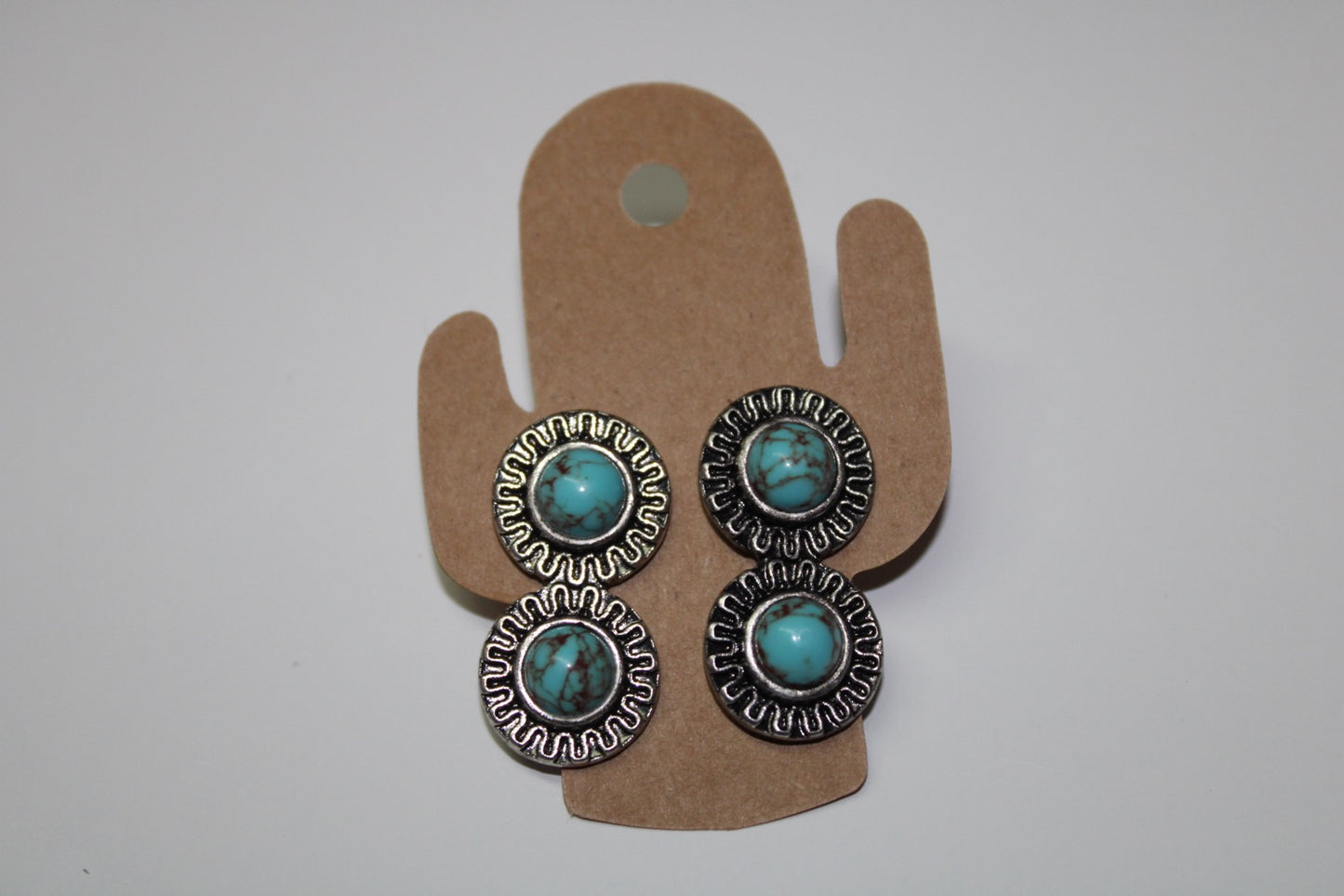 Double Post Stud Earrings