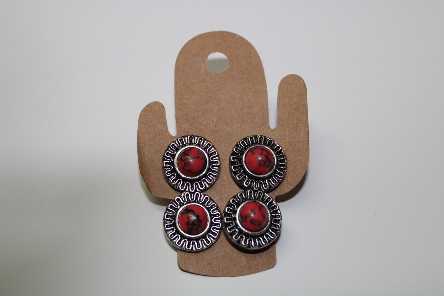 Double Post Stud Earrings