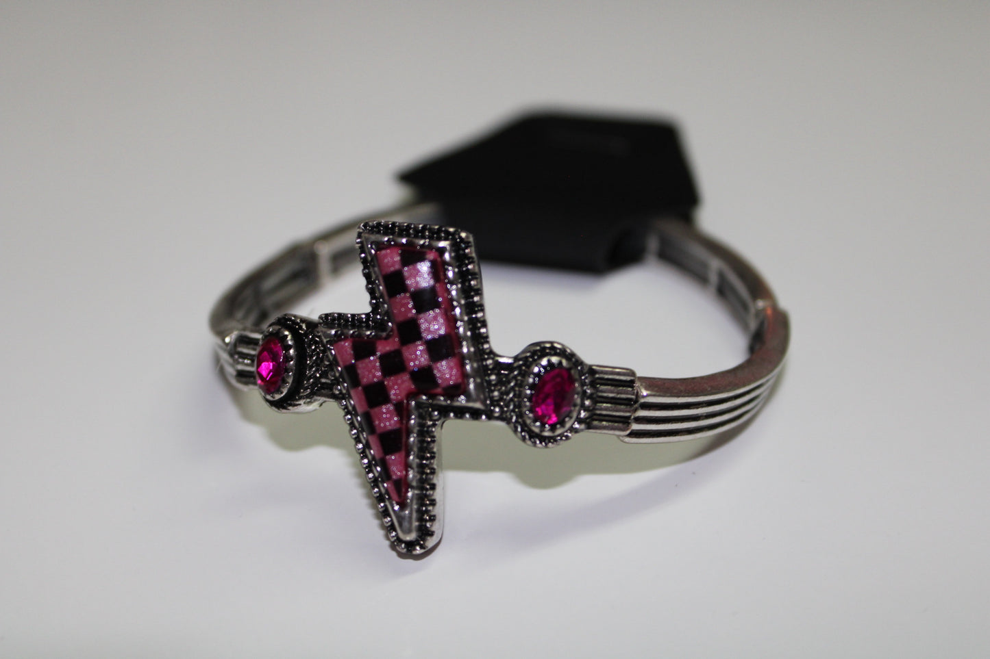 Checkered Bolt Bracelet