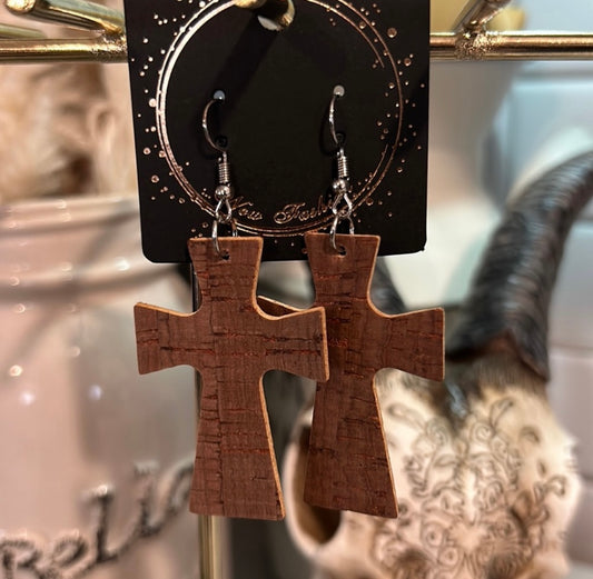 Harley Cross Earrings