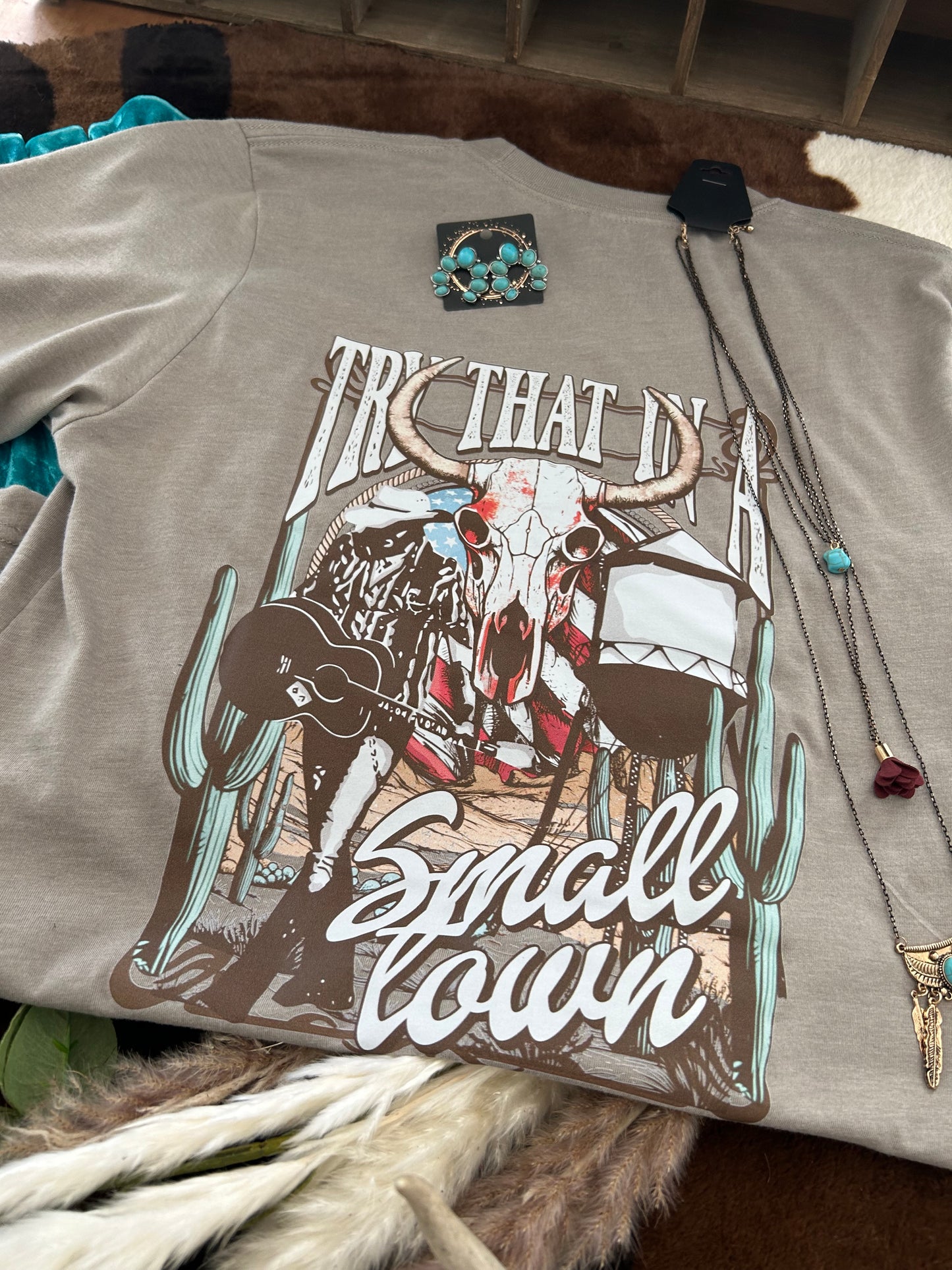 Julia Small Town Tee