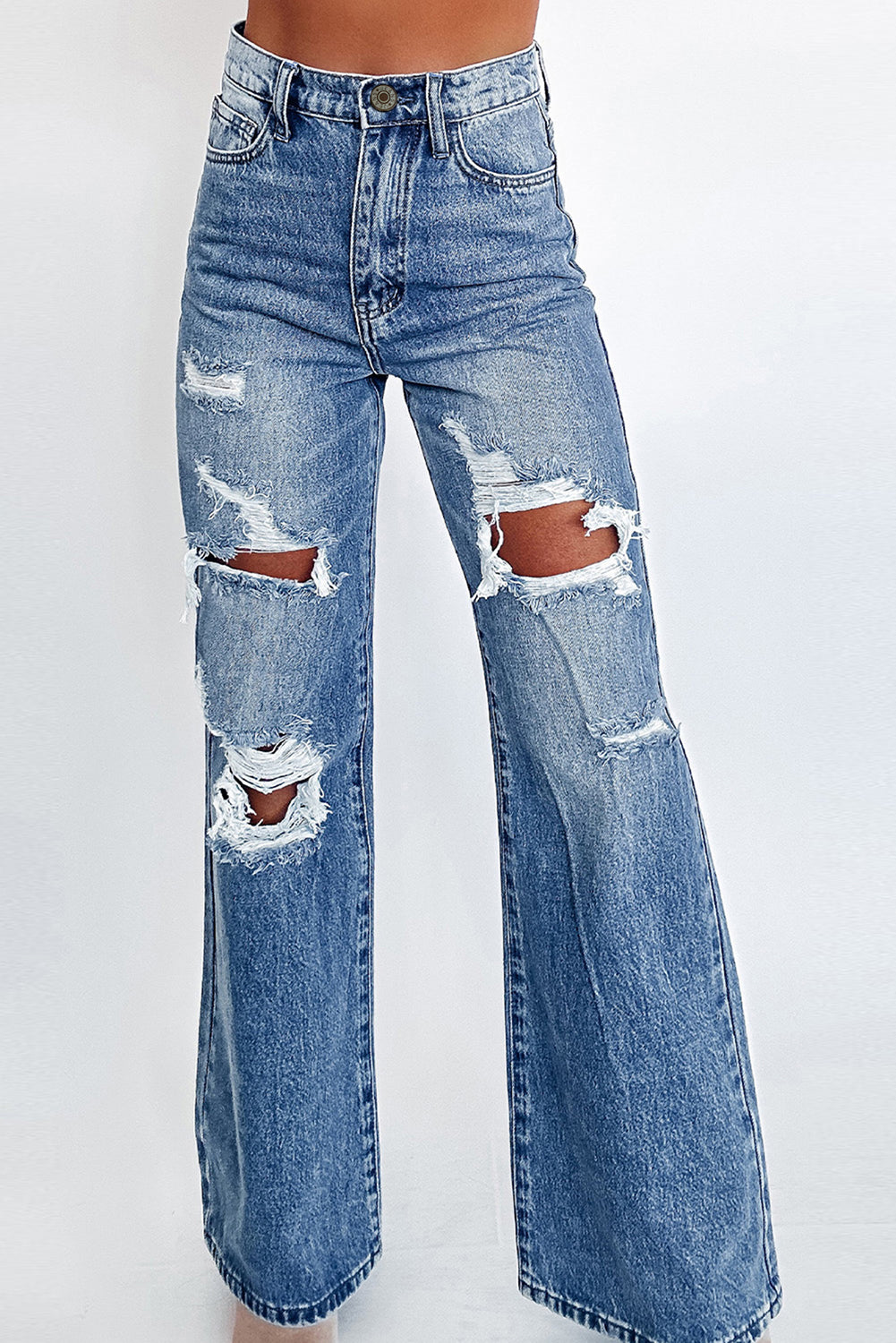 Ashleigh Wide Leg High Waist Jeans