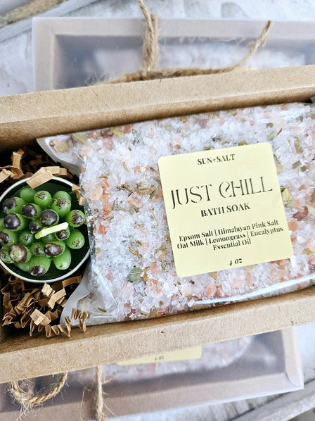Just Chill Bath Soak Set