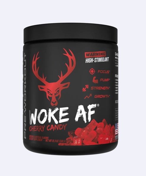 Woke Af Pre Workout Cherry Candy