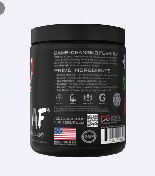 Woke Af Pre-Workout Rocket Pop