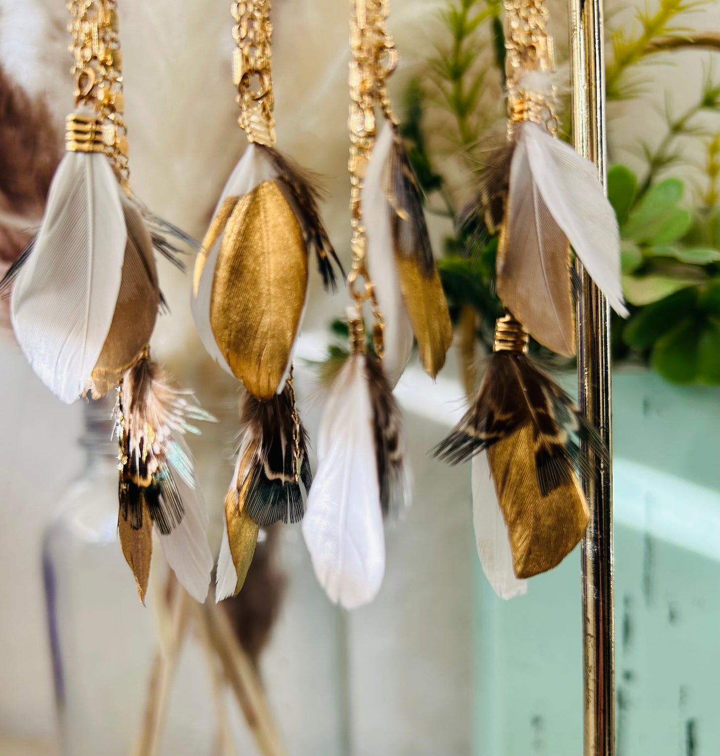 Lettie Feather Earrings