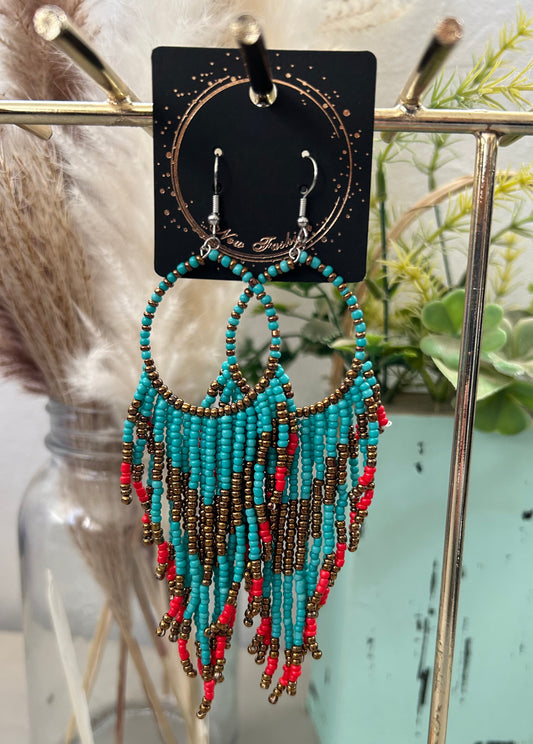 Akai Beaded Earrings